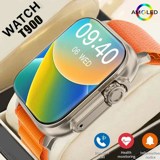 LAXASFIT T900Ultra Smartwatch Bluetooth Talk Smartwatch