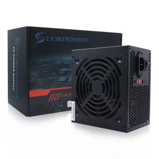 700W PC PSU Power Supply unit Black Gaming Quiet 120mm